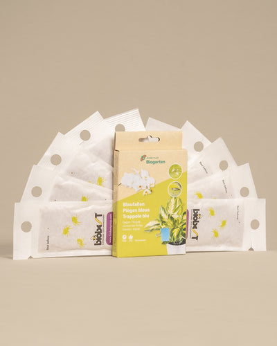 10 Mal Raubmilbenpackung und eine Blautafelpackung