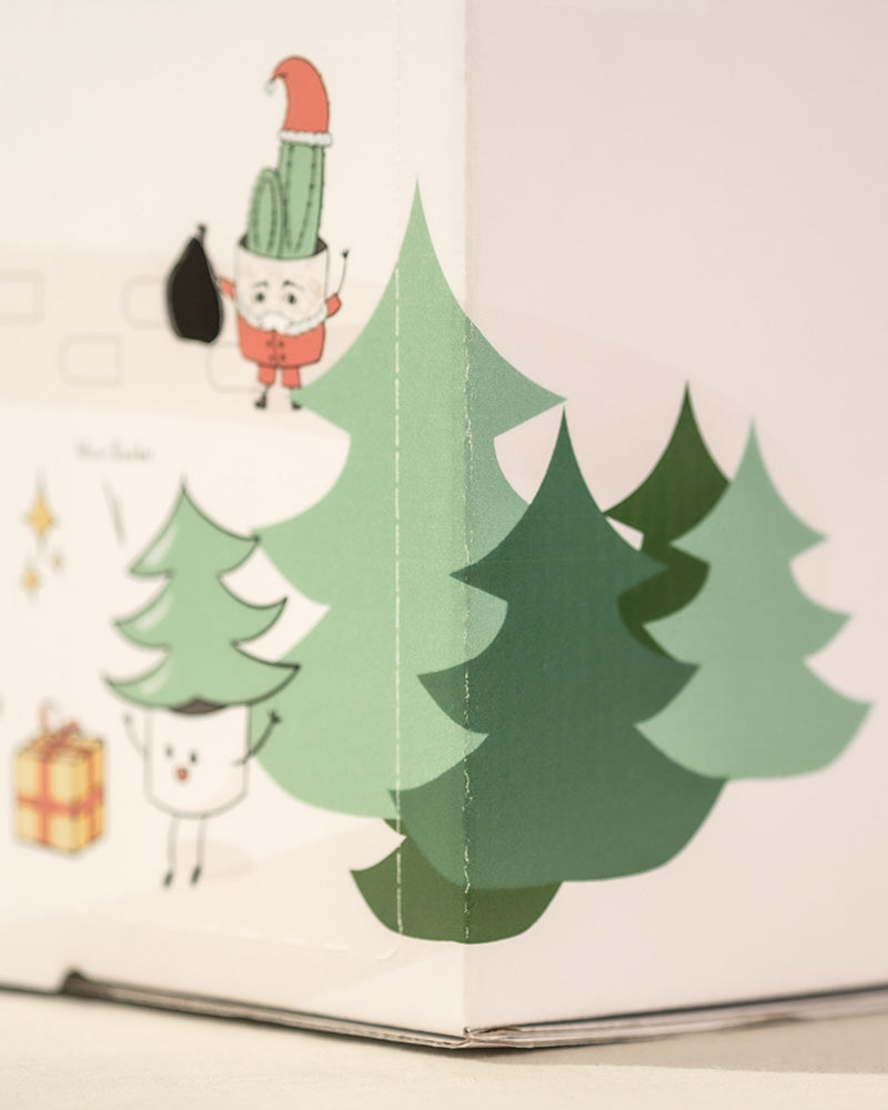Detailaufnahme vom Adventskalender von feey