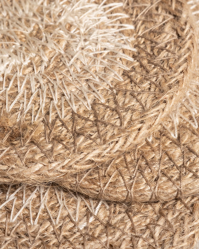 Babypflanzen-Untersetzer aus Jute