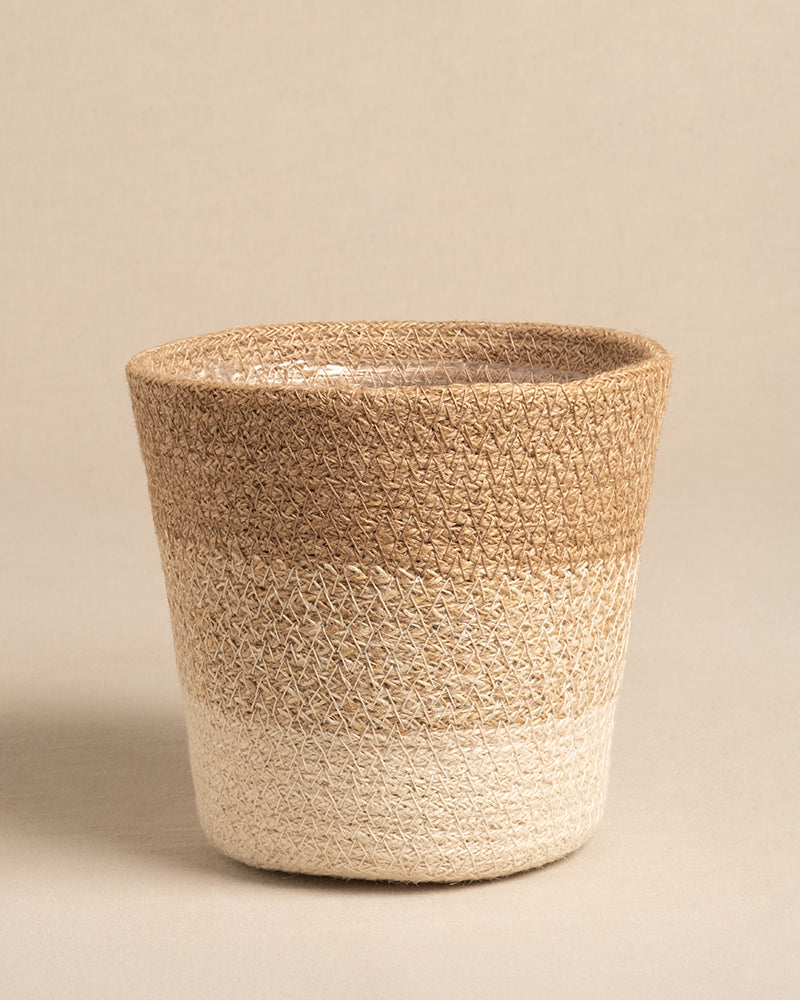 Pflanzkorb aus Jute (Lapis | 16 cm ⌀)
