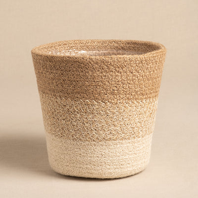 Pflanzkorb aus Jute (Lapis | 16 cm ⌀)