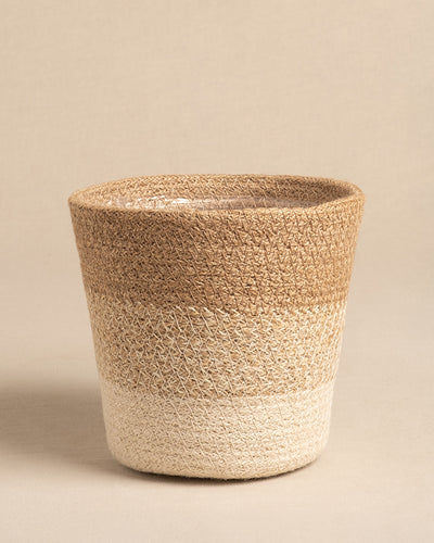 Pflanzkorb aus Jute (Lapis | 16 cm ⌀)