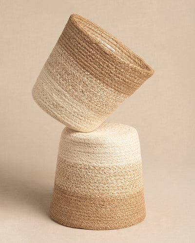 Pflanzkorb aus Jute (Lapis | 16 cm ⌀)
