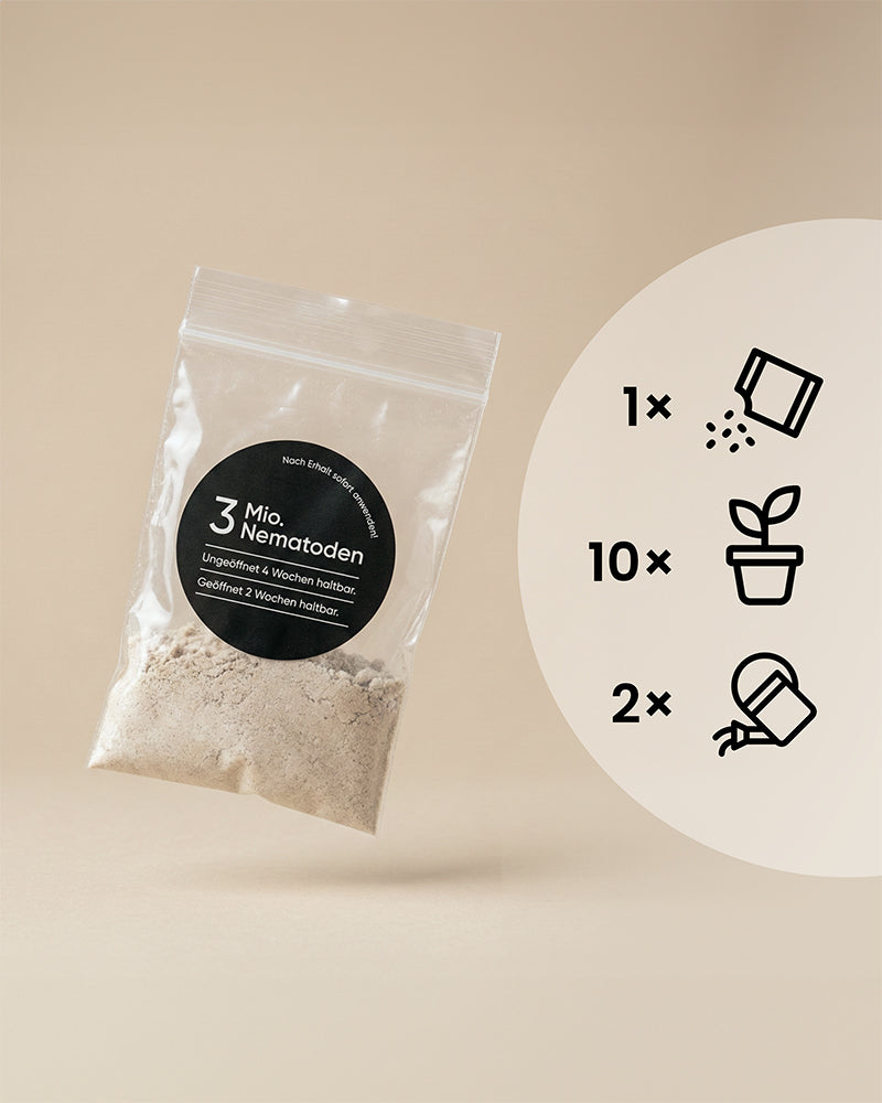 Eine durchsichtige Tüte mit der Aufschrift 