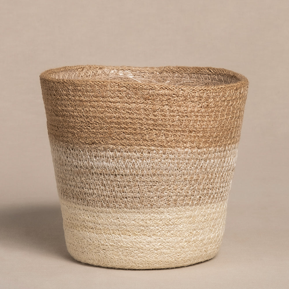 Pflanzenkorb aus Jute (Lapis | 18 cm ⌀)