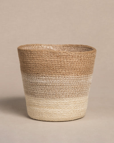 Pflanzenkorb aus Jute (Lapis | 18 cm Ø)