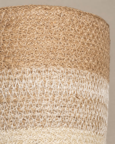 Pflanzenkorb aus Jute (Lapis | 18 cm Ø)